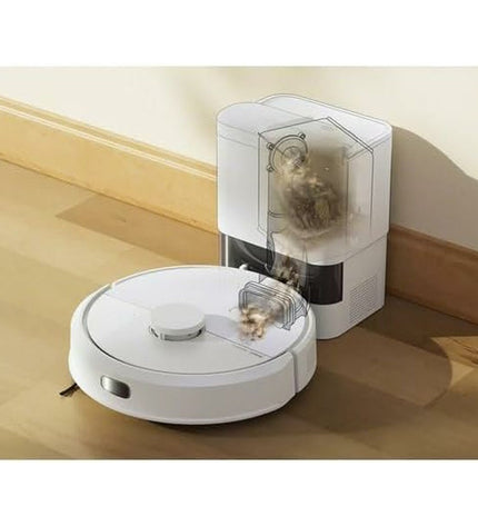 iRobot robot stofzuiger voor huis en koken, schoonmaakt vloeren en ramen, compact en modern design