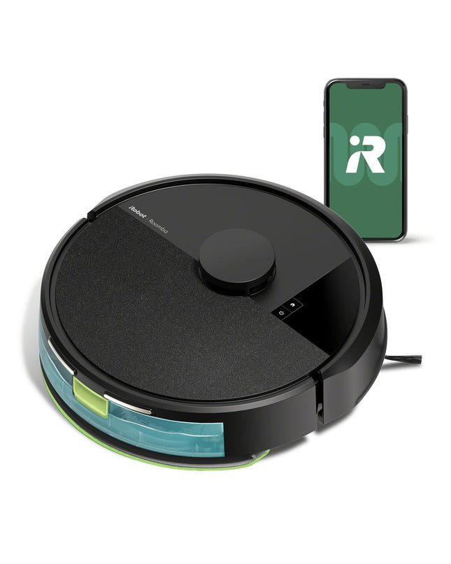 iRobot robot stofzuiger op de vloer, geschikt voor huis en koken, schoonmaakt en onderhoud van vloeren en ramen.