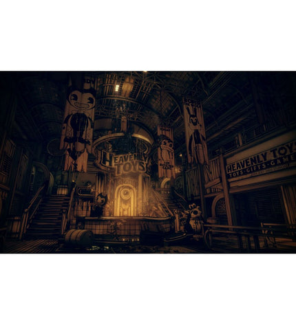 Just For Games Bendy and the Dark Revival Switch video game cartridge for plug-and-play electronic consoles.