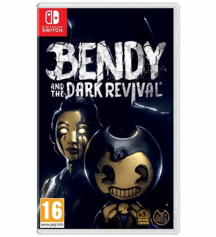 Just For Games Bendy and the Dark Revival Switch video game cartridge in electronic plug & play console packaging.