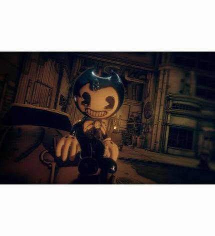 Just For Games Bendy and the Dark Revival Switch video game cartridge for Plug & Play console, electronic gaming product.