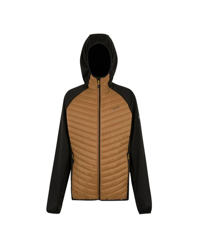 Regatta Andreson Hybrid men's sport jacket for outdoor activities like hiking and camping, lightweight and weather-resistant.