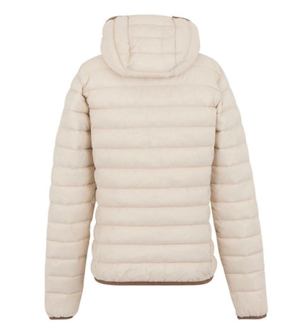 Dames sportjack Regatta Marizion hooded outdoor jacket with baffled design, suitable for hiking and camping activities.
