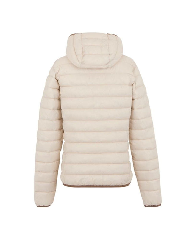 Dames sportjack Regatta Marizion hooded outdoor jacket with baffled design, suitable for hiking and camping activities.