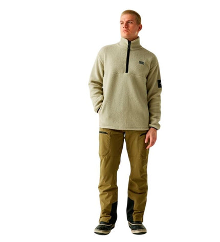 Beige Dare 2b Twin Tip fleece lining for men's outdoor and camping gear, suitable for hiking and outdoor activities.