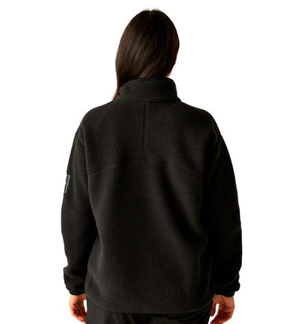 Dare 2b Slide Out fleece lining in black, designed for outdoor camping and hiking, showing soft fleece material and black color.