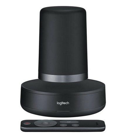 Logitech 960-001227 4K webcam with USB-C port, featuring a sleek design and adjustable lens for high-quality video recording.