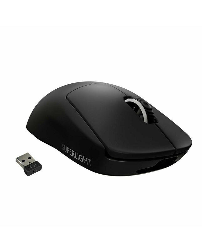 Logitech Wireless Muis 910-005881 in zwart, plug & play voor consoles en elektronische apparaten, with ergonomic design.