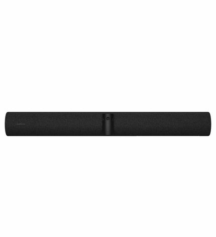 Jabra 8200-231 4K Ultra HD black videocamera showcasing lens and compact design for high-quality video recording.