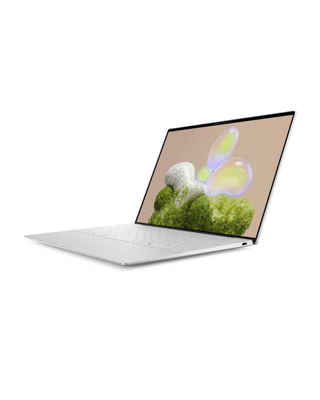 Dell XPS 13 laptop with 13.4-inch display, Intel Core Ultra 7, 32GB RAM, 1TB SSD, QWERTY Spanish keyboard, sleek design