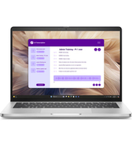 Dell JCM1X 14-inch laptop with 16GB RAM and 512GB SSD, featuring a QWERTY Spanish keyboard layout.