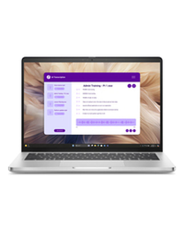 Dell JCM1X 14-inch laptop with 16GB RAM and 512GB SSD, featuring a QWERTY Spanish keyboard layout.