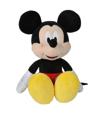 Soft plush Mickey Mouse toy, 35 cm from Plushe Beest, featuring classic Mickey Mouse design, perfect for cuddling and play.