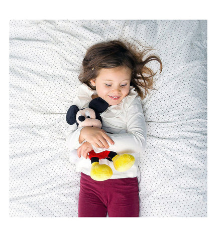 Plushe Mickey Mouse plush toy, 35 cm soft stuffed character from Disney, featuring iconic Mickey Mouse design and bright colors.