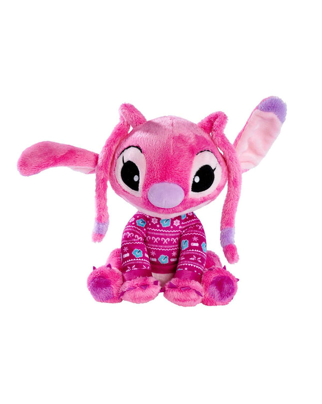 Pink Stitch Stitch Knuffel Stitch Angel plush toy, 25 cm, soft stuffed animal from the Stitch brand, ideal for cuddling and play.