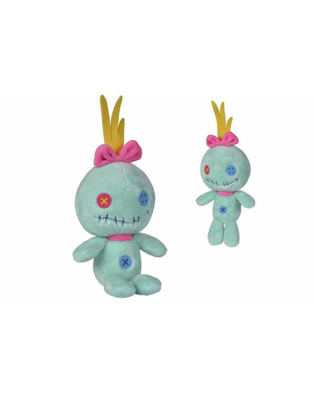 Soft plush Lilo & Stitch Scrump toy, 25 cm, featuring detailed fabric and stitching, perfect for cuddling and play.