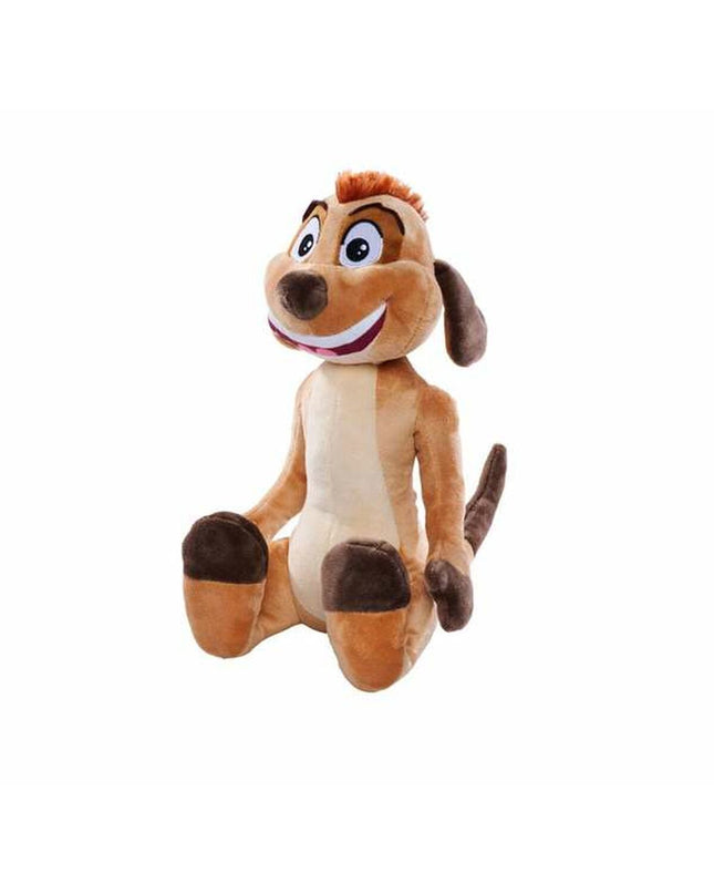 Soft brown Timón lion plush toy from The Lion King, 25 cm, suitable for children, with detailed facial features and plush texture.