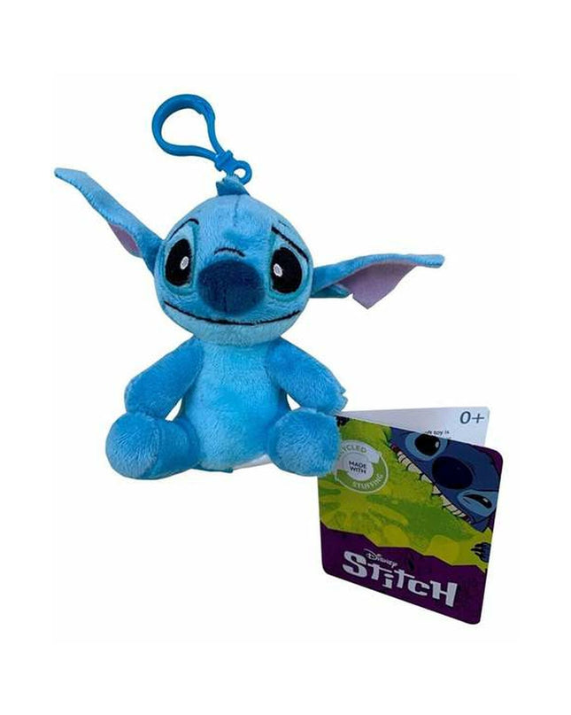Blue Stitch plush toy, 10 cm soft stuffed animal from Stitch, featuring detailed stitching and a friendly expression.