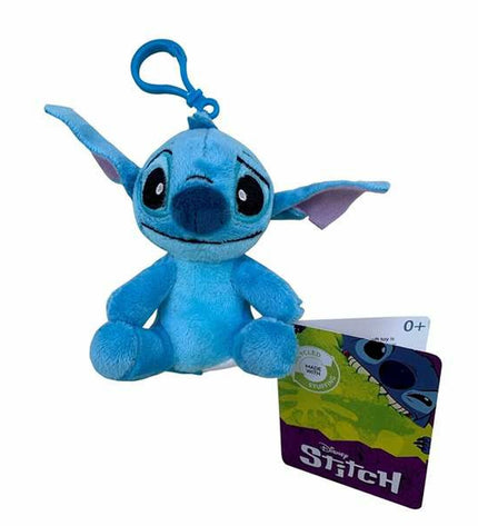Blue Stitch plush toy, 10 cm soft stuffed animal from Stitch, featuring detailed stitching and a cute, cuddly design.