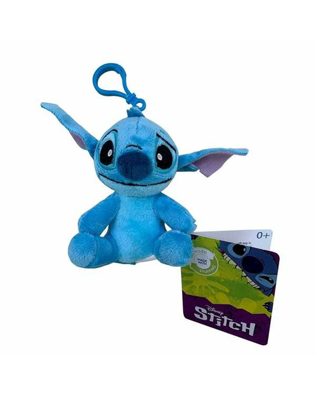 Blue Stitch plush toy, 10 cm soft stuffed animal from Stitch, featuring detailed stitching and a cute, cuddly design.