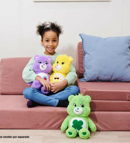 Smoby Care Bears plush toy, 35 cm soft stuffed animal with one part, perfect for cuddling and play.