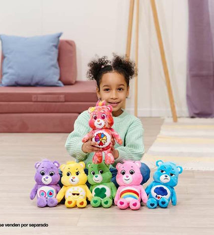 Smoby Care Bears plush toy, 35 cm soft stuffed bear with colorful details, suitable for children and cuddly play.