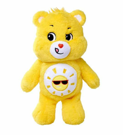 Smoby Care Bears plush toy, 35 cm soft cuddly bear from the Smoby plush toy collection with a smiling face.