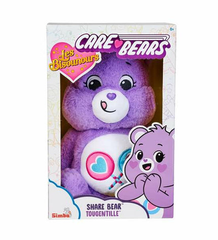 Smoby Care Bears plush toy, 35 cm soft teddy bear with colorful details, suitable for children, part of the speelgoed en games collection.