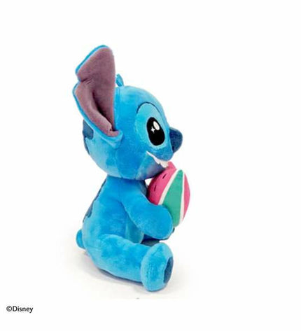 Smoby Stitch plush toy, 25 cm soft stuffed animal from the cuddly toy collection, featuring stitched details and bright colors.