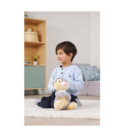 Soft gray Smoby plush toy, cuddly stuffed animal from the Smoby children's toy collection.