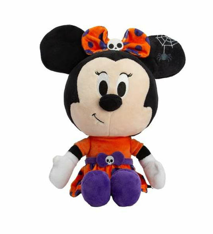Soft Smoby Minnie plush toy, 25 cm, featuring colorful fabric and embroidered details, designed for children’s play and cuddling.