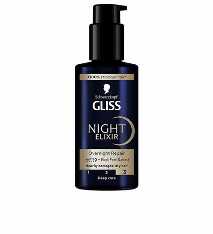 Schwarzkopf GLISS voedingssupplement bottle, 100 ml, health and personal care vitamin and mineral supplement product.
