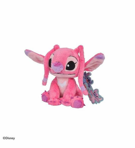 Pink Stitch Knuffel Stitch 25 cm soft plush toy from Stitch, featuring a cuddly, plush design perfect for children.