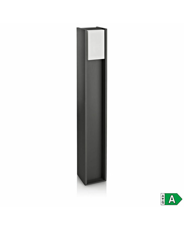 Philips outdoor garden marker in anthracite aluminum and plastic, warm white LED light, 12.1 x 80.2 x 12.1 cm, 4000K color temperature