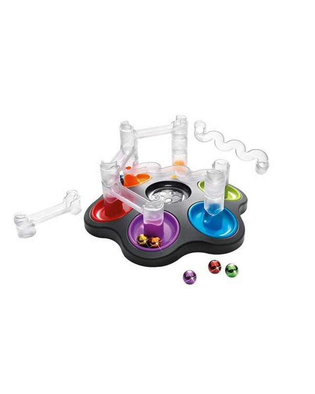 Lúdilo Behendigheidsspel toy with colorful wooden pieces and game components for fun indoor gameplay