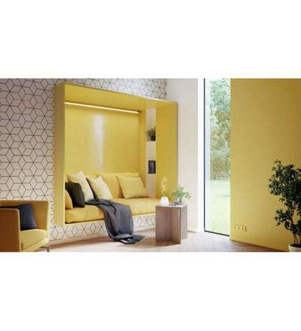 Pranarôm Joy ultrasonic essential oil diffuser with glass body and LED light, designed for home and kitchen decor.