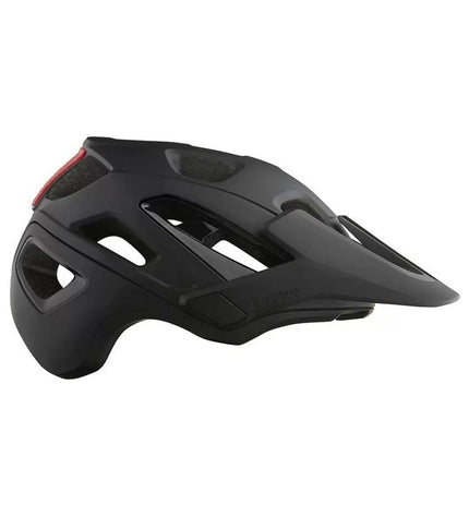 Black Lazer Jackal MIPS adult bike helmet for cycling, featuring sport and outdoor design with safety features.