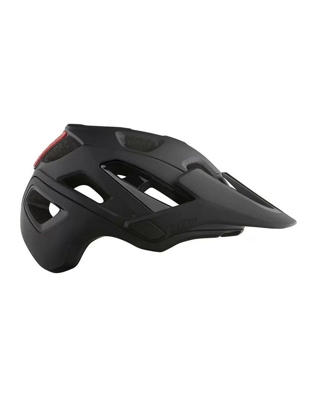 Black Lazer Jackal MIPS adult bike helmet for cycling, featuring sport and outdoor design with safety features.
