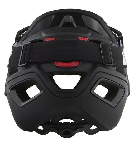 Black Lazer Jackal MIPS adult bike helmet for sport and outdoor cycling, featuring a sleek aerodynamic design and adjustable straps.