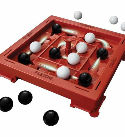 Asmodee Orbito board game with colorful game pieces and game board for family fun and strategic play.