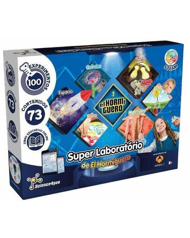 Educational game El Hormiguero toy with colorful game pieces and interactive components for children.