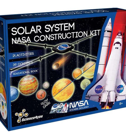 Science4you NASA science game for kids, educational STEM toy with space and science learning activities, colorful packaging.