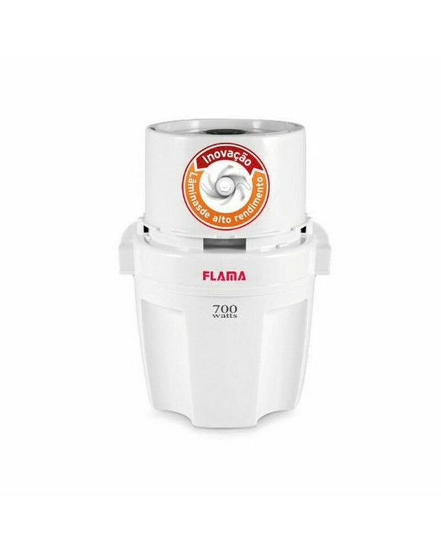 Flama Flama 1705FL small electric kitchen appliance with 700W power and 0.2L capacity, shown on a kitchen countertop.