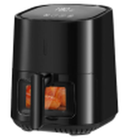 Silver Electronics IP390ATL 4L air fryer with silver finish, compact kitchen appliance for healthy frying and cooking.