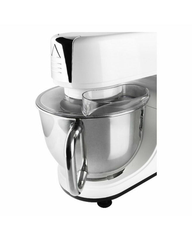 Haeger BL-15B.012A 1500W handheld mixer with mixing bowl, compact kitchen appliance for baking and cooking tasks.
