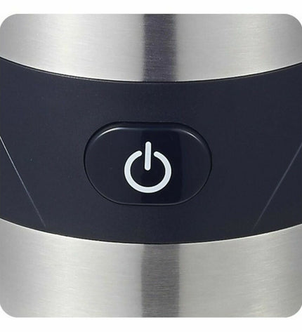 Haeger CG-200.001A electric coffee grinder with 200W motor, compact kitchen appliance for brewing freshly ground coffee.