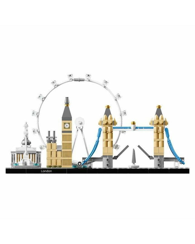 Lego Architecture London building model in multicolour, detailed plastic construction toy, part of Lego's architectural series.