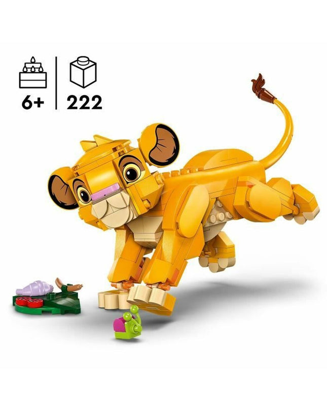 Lego multicolour building toy set with 222 pieces, featuring various Lego bricks and components for creative play.