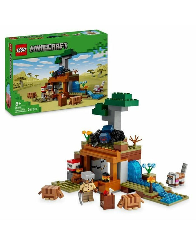 Lego Bouwspel speelgoed en games, colorful interlocking brick set with assembled structures and multiple Lego figures.