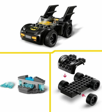 Lego building toy from Bouwspel Lego set, colorful plastic bricks and assembled structures for imaginative play